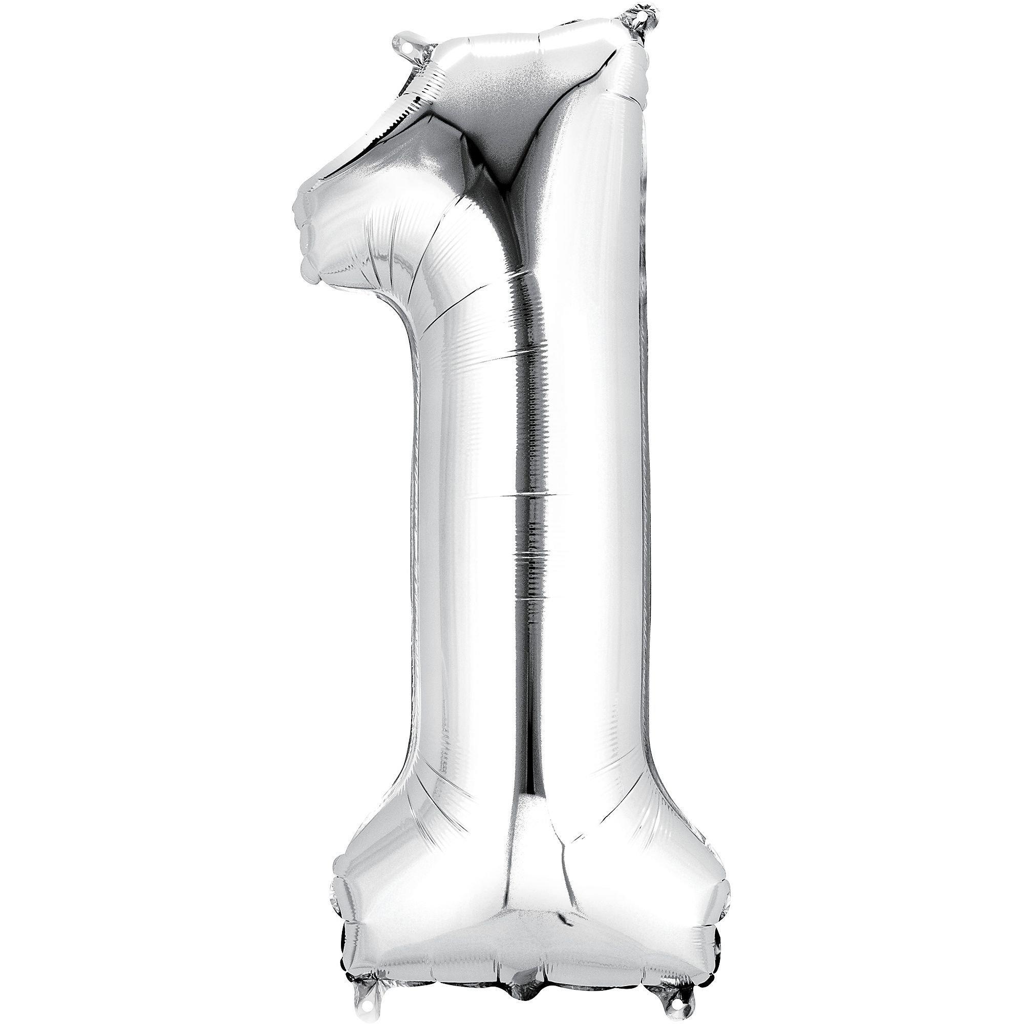 Where to buy silver number deals balloons